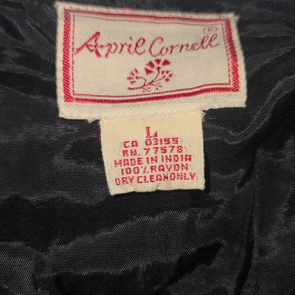 April Cornell Red Dress - Picture 8 of 10